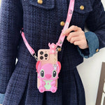 E - Stitch Wallet Case for iPhone 16/15/14/13/12/11/X/8/7/6 – AKM Case - AKM CASE｜iPhone Case & Accesories Worldwide