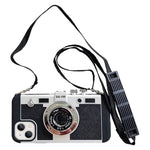 Emily in Paris Vintage Camera Design iPhone Case with Lanyard - Fits iPhone X - 16 Pro Max - AKM CASE｜iPhone Case & Accesories Worldwide