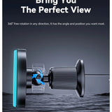 Essager Magnetic Car Phone Holder 15W Wireless Charger Stand Car Mount Charger for Magsafe LED Light - AKM CASE｜iPhone Case & Accesories Worldwide