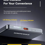 Essager Thin Wireless Power Bank Magnetic 20W 5000mAh Portable Fast Charging External Battery for Magsafe For iPhone - AKM CASE｜iPhone Case & Accesories Worldwide