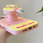 Fashion Moon Star Magic Wand iPhone Case - KASONPAI Silicone Stand Cover - AKM CASE｜iPhone Case & Accesories Worldwide