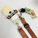 For Apple 16promax phone case iPhone15/13/14 three - dimensional funny puppy purse Crossbody strap - AKM CASE｜iPhone Case & Accesories Worldwide