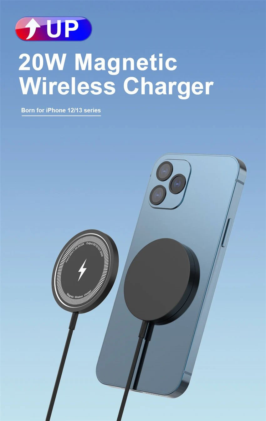 For Apple Magnetic Wireless Charger USB - C Fast Charging Magsafe - AKM CASE｜iPhone Case & Accesories Worldwide