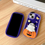 Halloween Pumpkin Ghost Soft Silicone Case Cover - AKM CASE｜iPhone Case & Accesories Worldwide