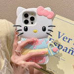 Handbag Hello Kitty Kuromi Silicone Soft Cover Case - AKM CASE｜iPhone Case & Accesories Worldwide