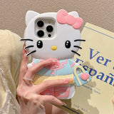 Handbag Hello Kitty Kuromi Silicone Soft Cover Case - AKM CASE｜iPhone Case & Accesories Worldwide
