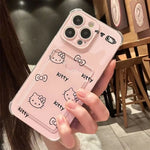 Hello Kitty Clear Case with Wallet for iPhone 16/15/14/13/12/11 - AKM CASE｜iPhone Case & Accesories Worldwide