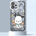 Hello Kitty Kuromi Melody Case for iPhone 15 14 Pro Max 13 12 11 XR XS X 8 7 6 6S Plus SE 2020 Clear Soft Fundas - AKM CASE｜iPhone Case & Accesories Worldwide
