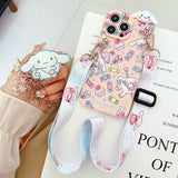 Hello Kitty Park Case With Holder Rope - AKM CASE｜iPhone Case & Accesories Worldwide