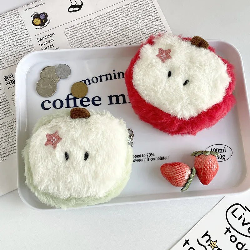INS Korean Style Kawaii Mini Red Apple Wallet - AKM CASE｜iPhone Case & Accesories Worldwide