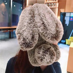 JAVY Plush Rabbit Cute Warm Phone Case Fur Cover Furry Fluffy - AKM CASE｜iPhone Case & Accesories Worldwide