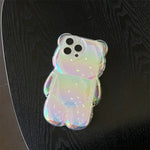 Kawaii 3D Bear Phone Case for iPhone 14/15/16 - Cute & Shockproof - AKM CASE｜iPhone Case & Accesories Worldwide