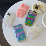 Kawaii 3D Bear Phone Case for iPhone 14/15/16 - Cute & Shockproof - AKM CASE｜iPhone Case & Accesories Worldwide