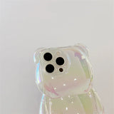 Kawaii 3D Bear Phone Case for iPhone 14/15/16 - Cute & Shockproof - AKM CASE｜iPhone Case & Accesories Worldwide