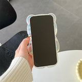 Kawaii 3D Bear Phone Case for iPhone 14/15/16 - Cute & Shockproof - AKM CASE｜iPhone Case & Accesories Worldwide