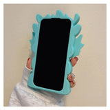 Kawaii 3D Cartoon Big Dinosaur Soft Silicone Phone Case - AKM CASE｜iPhone Case & Accesories Worldwide