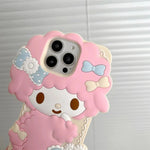 Kawaii 3D My Melody & Sweet Piano Soft Silicone Case - AKM CASE｜iPhone Case & Accesories Worldwide
