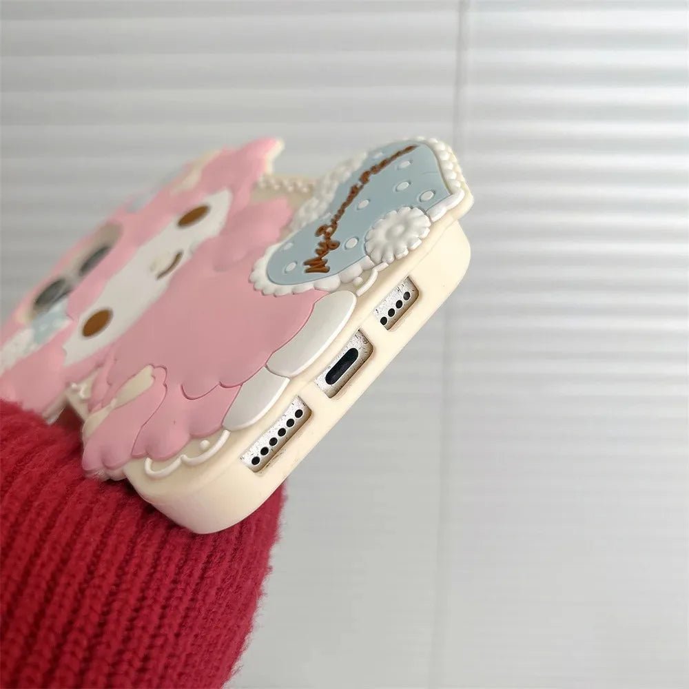 Kawaii 3D My Melody & Sweet Piano Soft Silicone Case - AKM CASE｜iPhone Case & Accesories Worldwide