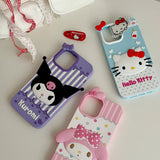 Kawaii Cartoon Hello Kitty, Kuromi, My Melody Soft Silicone Case - AKM CASE｜iPhone Case & Accesories Worldwide