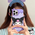 Kawaii Cartoon Hello Kitty, Kuromi, My Melody Soft Silicone Case - AKM CASE｜iPhone Case & Accesories Worldwide