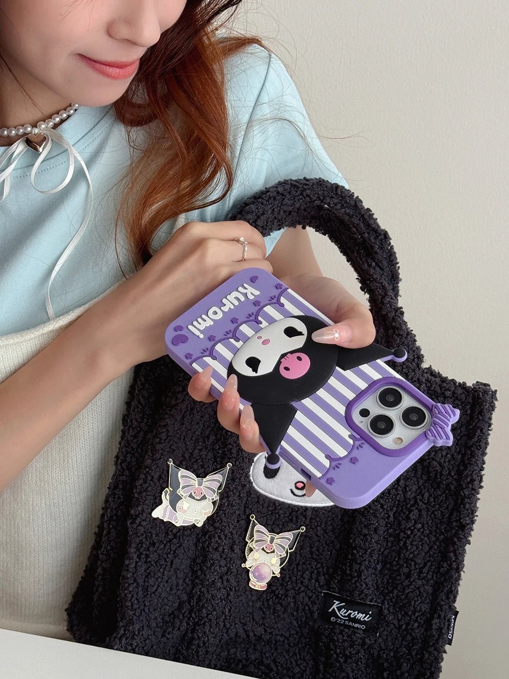 Kawaii Cartoon Hello Kitty, Kuromi, My Melody Soft Silicone Case - AKM CASE｜iPhone Case & Accesories Worldwide