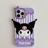 Kawaii Cartoon Hello Kitty, Kuromi, My Melody Soft Silicone Case - AKM CASE｜iPhone Case & Accesories Worldwide