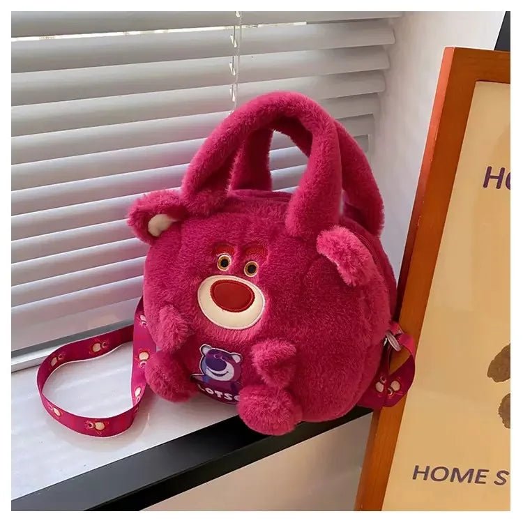Kawaii Sanrio Plush Bag Kuromi Backpack Anime Melody Cinnamoroll Plushie Handbags Pochacco Cartoon Stuffed Bag for Girls Gifts - AKM CASE｜iPhone Case & Accesories Worldwide