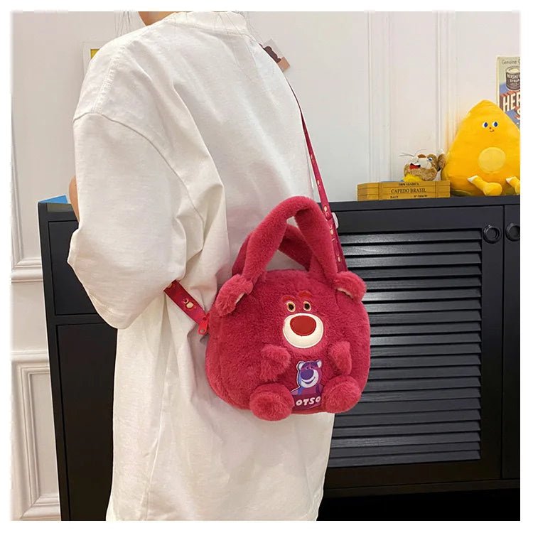 Kawaii Sanrio Plush Bag Kuromi Backpack Anime Melody Cinnamoroll Plushie Handbags Pochacco Cartoon Stuffed Bag for Girls Gifts - AKM CASE｜iPhone Case & Accesories Worldwide