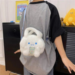 Kawaii Sanrio Plush Bag Kuromi Backpack Anime Melody Cinnamoroll Plushie Handbags Pochacco Cartoon Stuffed Bag for Girls Gifts - AKM CASE｜iPhone Case & Accesories Worldwide