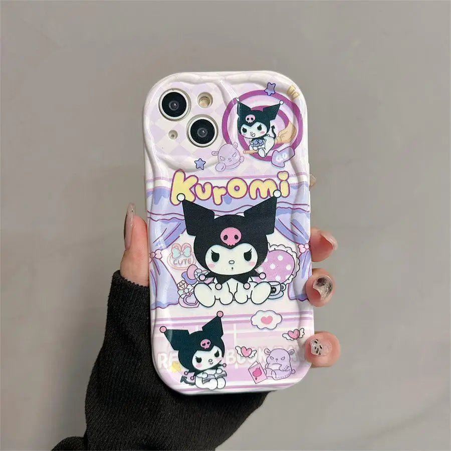 Kuromi Hello Kitty Bracelet Phone Case for iPhone 16/15/14/13 - AKM CASE｜iPhone Case & Accesories Worldwide