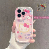 Kuromi Hello Kitty Bracelet Phone Case for iPhone 16/15/14/13 - AKM CASE｜iPhone Case & Accesories Worldwide