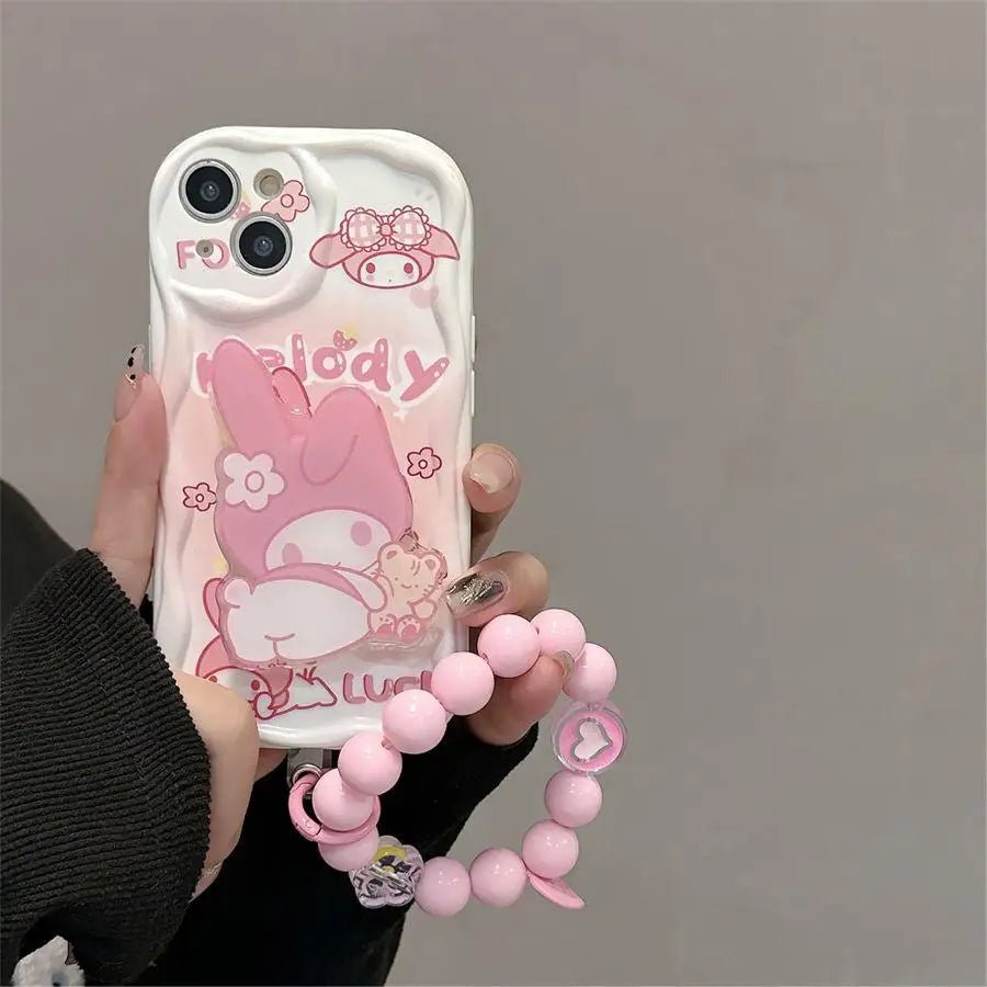 Kuromi Hello Kitty Phone Case for iPhone 16/15/14/13/12/11/X/8/7 - AKM CASE｜iPhone Case & Accesories Worldwide