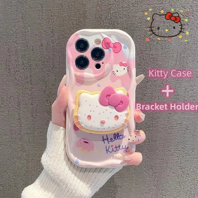 Kuromi Hello Kitty Phone Case for iPhone 16/15/14/13/12/11/X/8/7 - AKM CASE｜iPhone Case & Accesories Worldwide