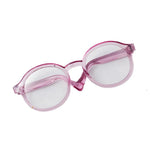 Labubu 6.5cm Transparent Plastic Glasses for 1/8 1/6 1/3 1/4 BJD for Labubu MSD Plush for EXO Doll Sunglasses - AKM CASE｜iPhone Case & Accesories Worldwide