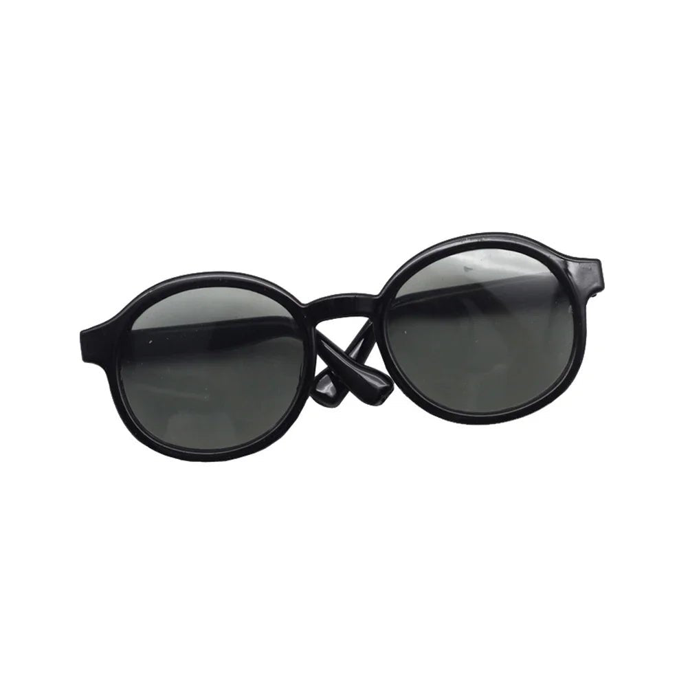Labubu 6.5cm Transparent Plastic Glasses for 1/8 1/6 1/3 1/4 BJD for Labubu MSD Plush for EXO Doll Sunglasses - AKM CASE｜iPhone Case & Accesories Worldwide