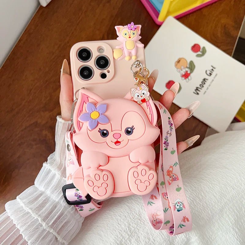 Linabell Full Coverage Card Phone Case with Lanyard - AKM CASE｜iPhone Case & Accesories Worldwide