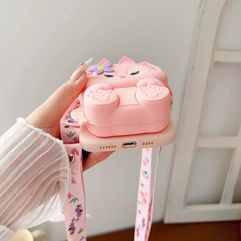 Linabell Full Coverage Card Phone Case with Lanyard - AKM CASE｜iPhone Case & Accesories Worldwide