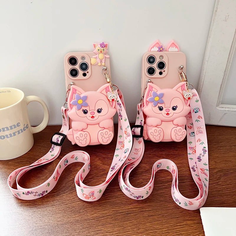 Linabell Full Coverage Card Phone Case with Lanyard - AKM CASE｜iPhone Case & Accesories Worldwide