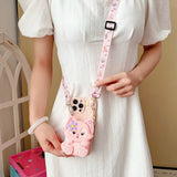 Linabell Full Coverage Card Phone Case with Lanyard - AKM CASE｜iPhone Case & Accesories Worldwide