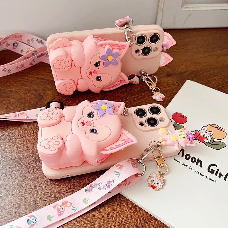 Linabell Full Coverage Card Phone Case with Lanyard - AKM CASE｜iPhone Case & Accesories Worldwide