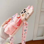Linabell Full Coverage Card Phone Case with Lanyard - AKM CASE｜iPhone Case & Accesories Worldwide