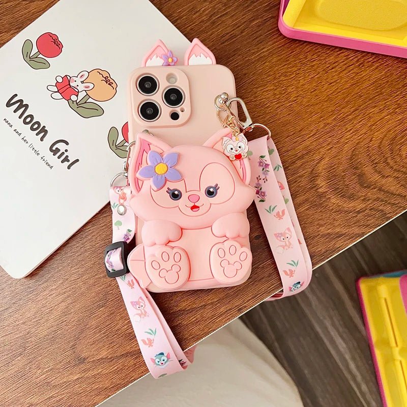 Linabell Full Coverage Card Phone Case with Lanyard - AKM CASE｜iPhone Case & Accesories Worldwide