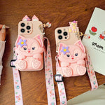 Linabell Full Coverage Card Phone Case with Lanyard - AKM CASE｜iPhone Case & Accesories Worldwide