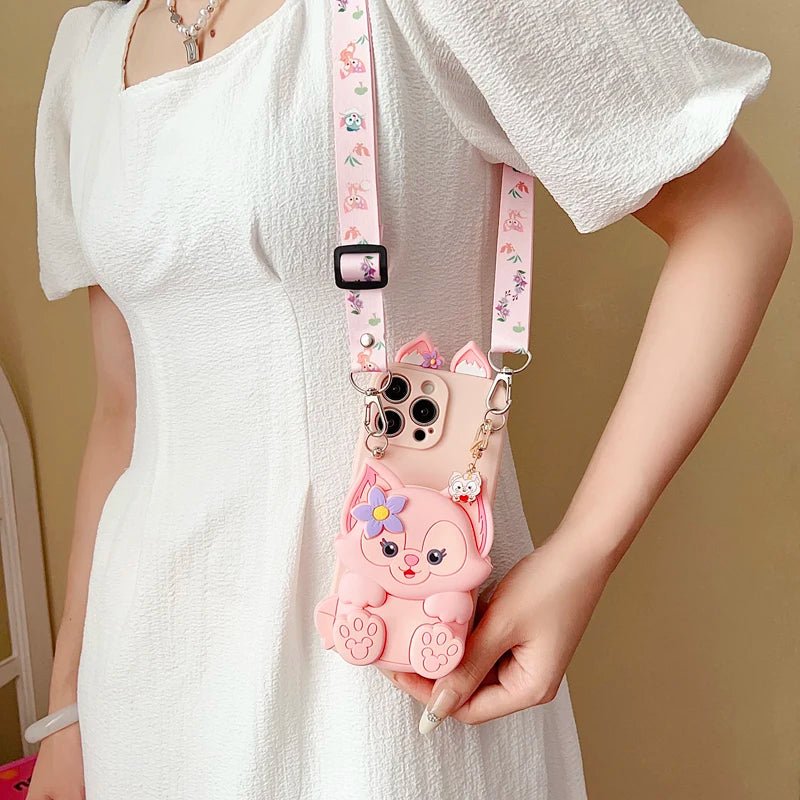 Linabell Full Coverage Card Phone Case with Lanyard - AKM CASE｜iPhone Case & Accesories Worldwide