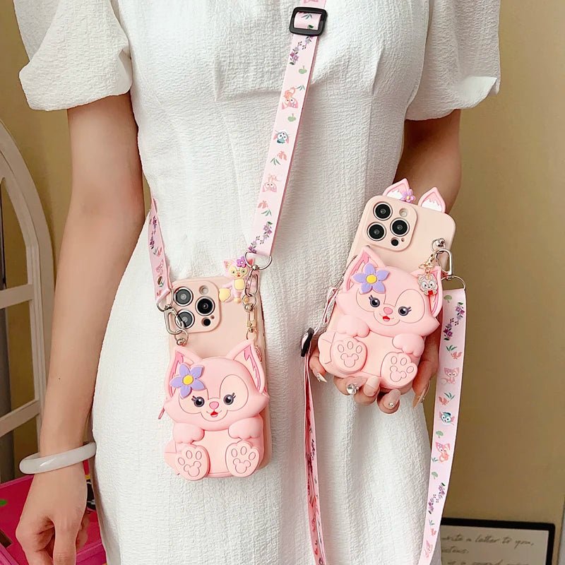 Linabell Full Coverage Card Phone Case with Lanyard - AKM CASE｜iPhone Case & Accesories Worldwide