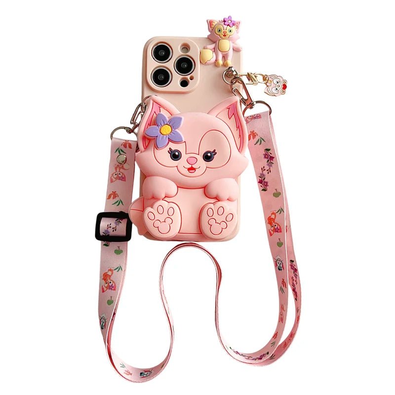 Linabell Full Coverage Card Phone Case with Lanyard - AKM CASE｜iPhone Case & Accesories Worldwide