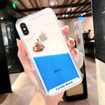 Luxury Cartoon Swimming Duck Dynamic Liquid Cover Case for Apple IPhone - AKM CASE｜iPhone Case & Accesories Worldwide