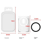 Magnetic Card Holder Plastic Strong Adsorption Clear Wallet Magsafe Portable Slot Card Case for iPhone 16 15 Pro Max 14 13 12 - AKM CASE｜iPhone Case & Accesories Worldwide