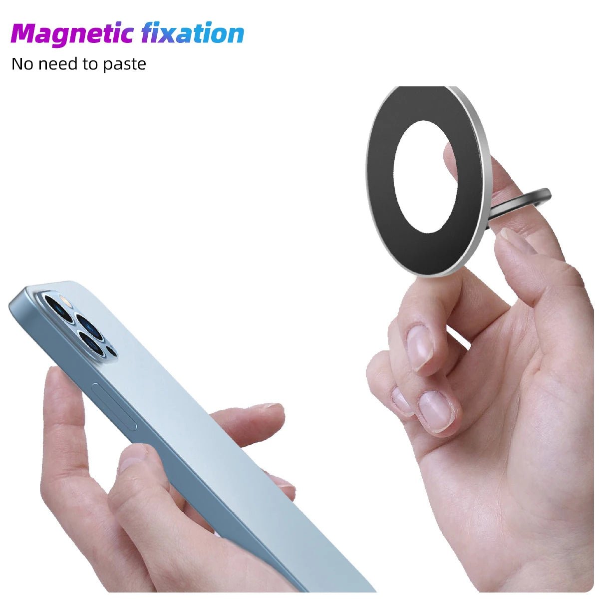Magnetic Phone Holder Stand Magnet Finger Ring Socket for MagSafe - AKM CASE｜iPhone Case & Accesories Worldwide