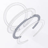 Magnetic Ring IPhone Holder For MagSafe Portable Mobile Phone Magnet Foldable Bracket Removable Grip Stand for iPhone Support - AKM CASE｜iPhone Case & Accesories Worldwide